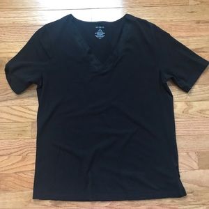 B2G2 Black V Neck Tee